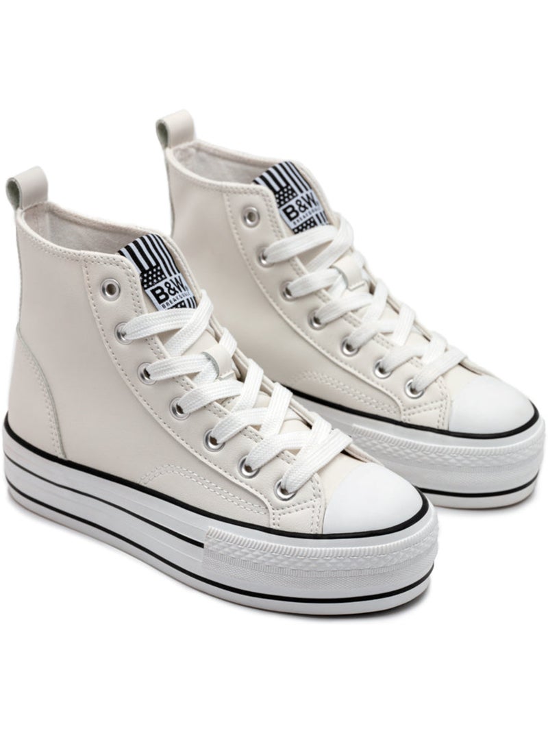 Baskets Conguitos Blanc - Kiabi