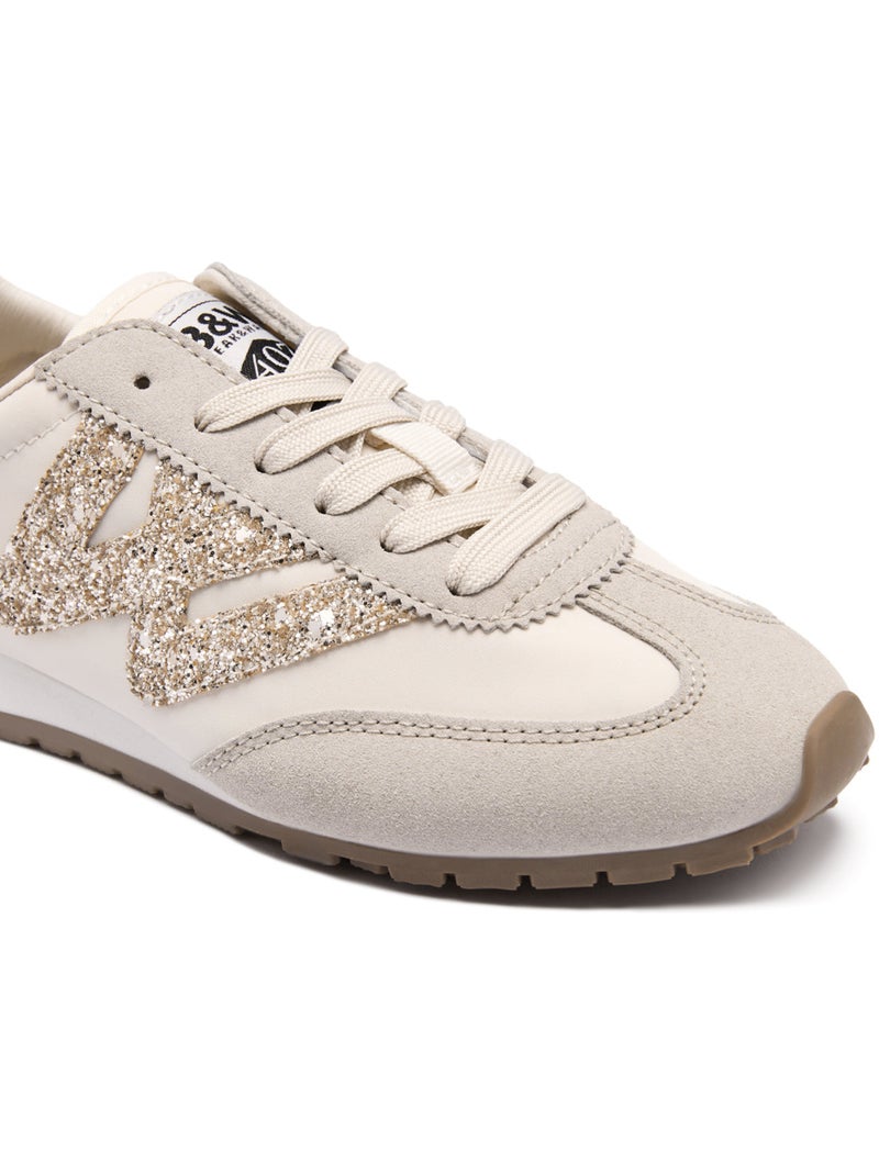 Baskets Conguitos B&W Logo Beige - Kiabi