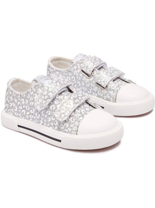 Baskets conguitos canvas glitter - Kiabi