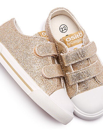 Baskets conguitos canvas glitter