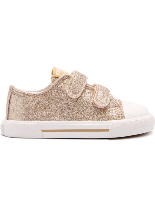 Baskets conguitos canvas glitter - Kiabi Baskets conguitos canvas glitter - Kiabi