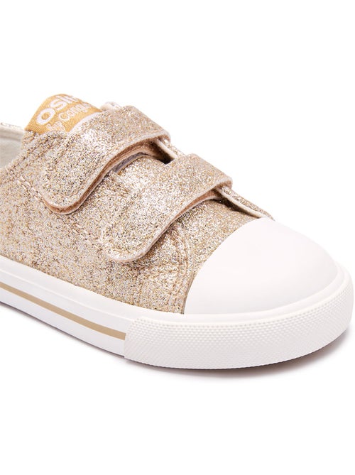 Baskets conguitos canvas glitter - Kiabi Baskets conguitos canvas glitter - Kiabi