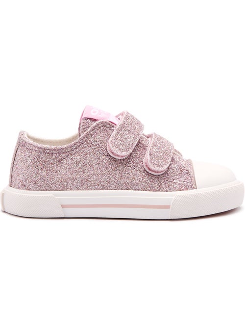 Baskets conguitos canvas glitter - Kiabi Baskets conguitos canvas glitter - Kiabi