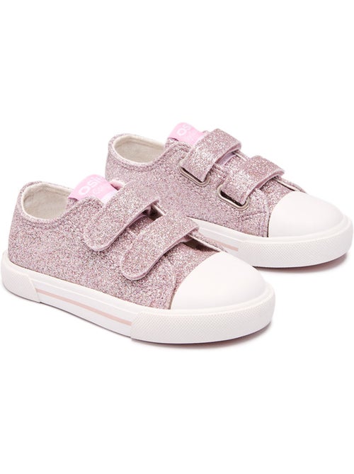 Baskets conguitos canvas glitter - Kiabi Baskets conguitos canvas glitter - Kiabi