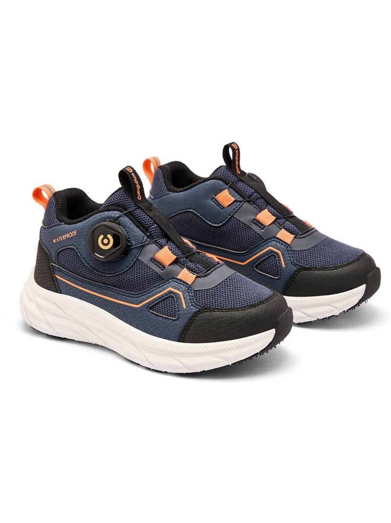 Baskets conguitos casual impermeables Bleu marine - Kiabi