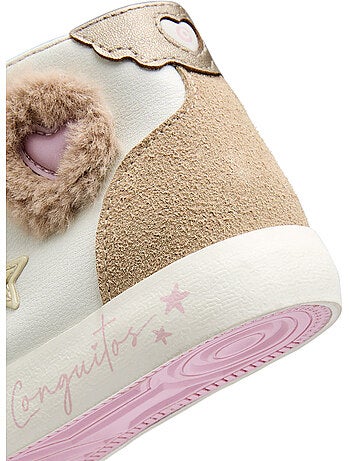 Baskets conguitos corazones pelo