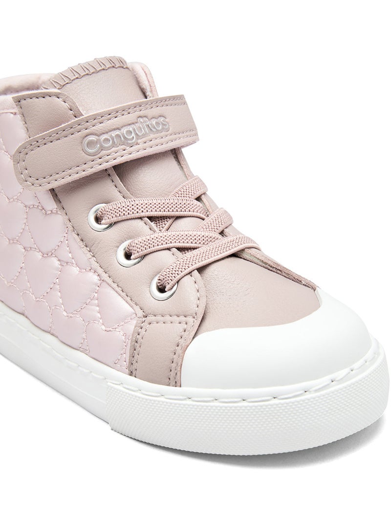 Baskets conguitos corazones Rose - Kiabi