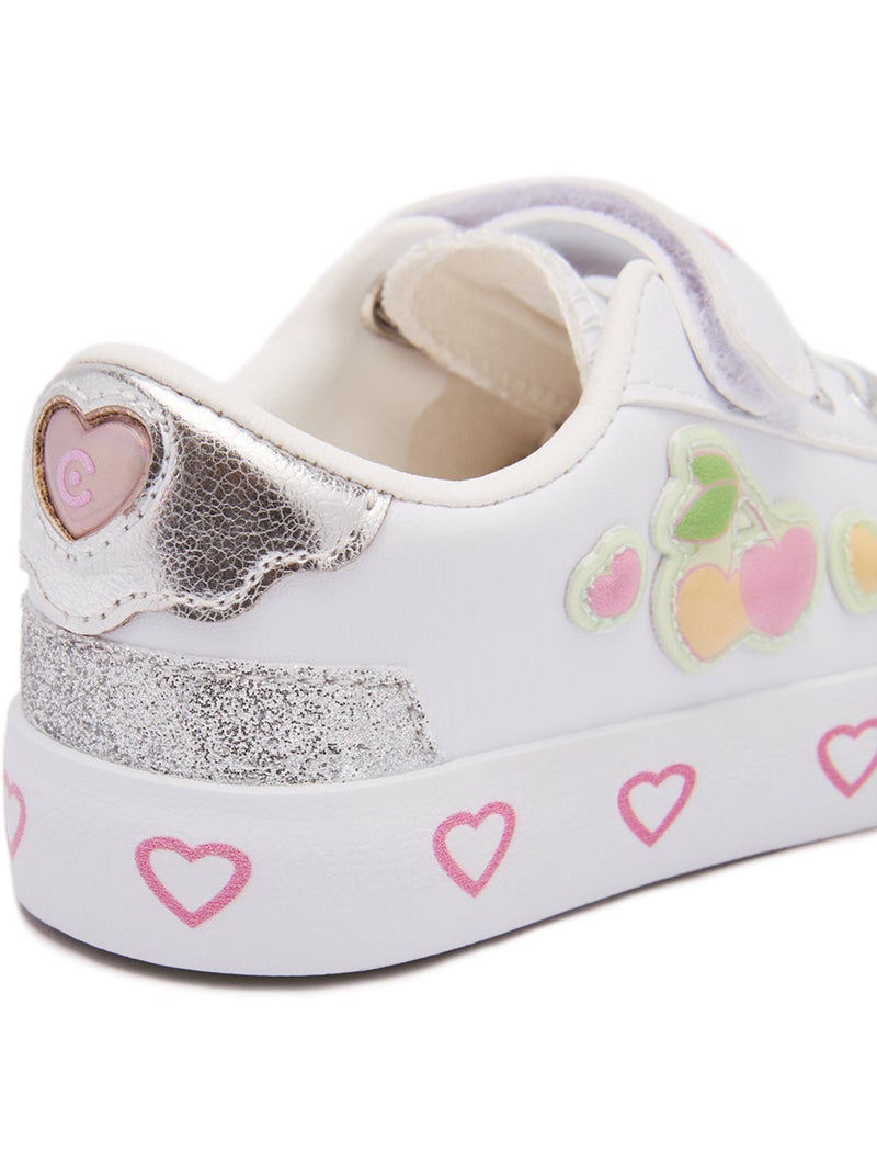 Baskets conguitos detalles corazón Blanc - Kiabi