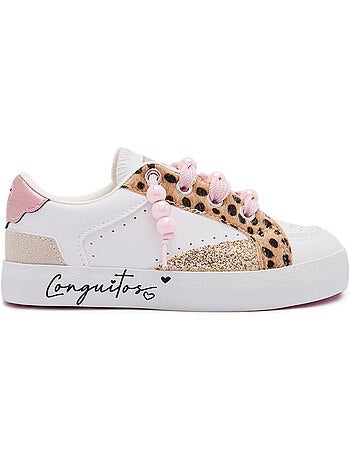 Baskets conguitos estampado animal
