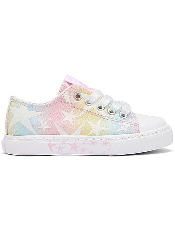 Baskets conguitos estampado estrellas brillo