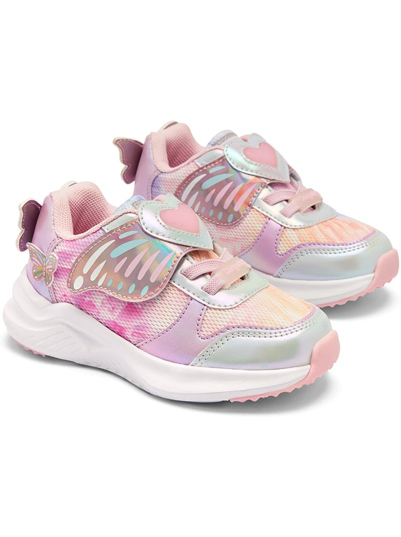 Baskets Conguitos Estampado Mariposa Rose - Kiabi