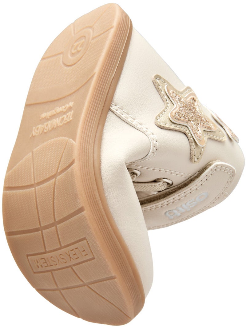 Baskets conguitos estrella Beige - Kiabi