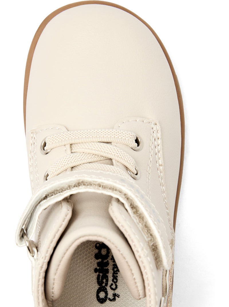 Baskets conguitos estrella Beige - Kiabi