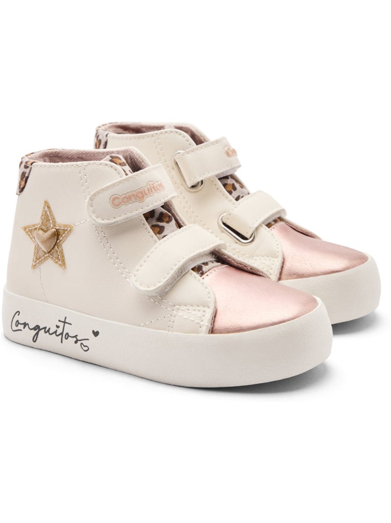Baskets conguitos estrella Blanc - Kiabi
