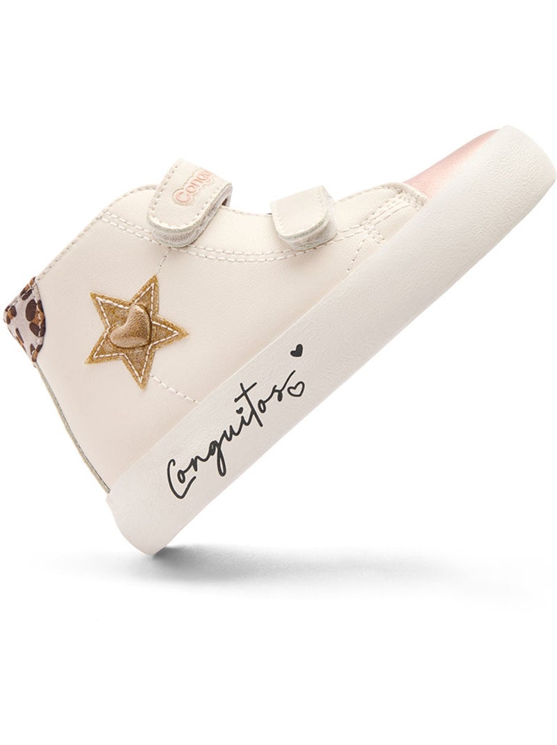 Baskets conguitos estrella Blanc - Kiabi