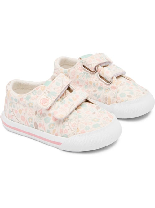 Baskets conguitos flores respetuosas - Kiabi