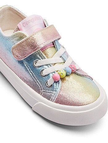 Baskets Conguitos Glitter Arcoiris