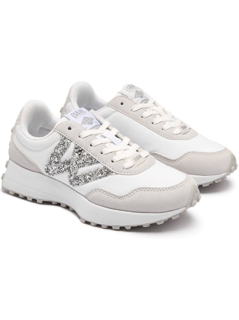 Baskets Conguitos Glitter B&W Blanc - Kiabi