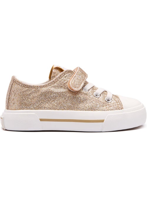 Baskets conguitos glitter canvas - Kiabi Baskets conguitos glitter canvas - Kiabi