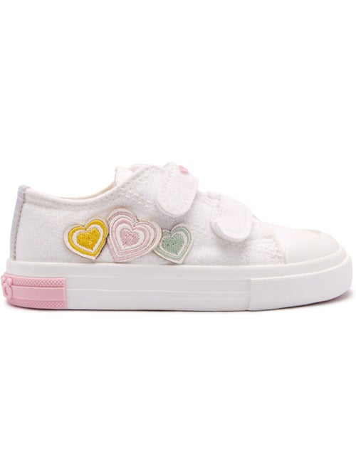 Baskets conguitos glitter corazones - Kiabi Baskets conguitos glitter corazones - Kiabi