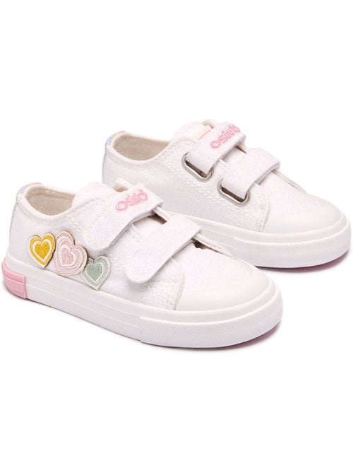 Baskets conguitos glitter corazones - Kiabi Baskets conguitos glitter corazones - Kiabi