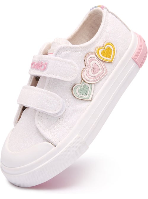 Baskets conguitos glitter corazones - Kiabi Baskets conguitos glitter corazones - Kiabi