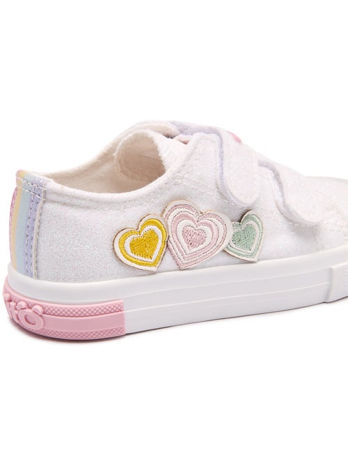 Baskets conguitos glitter corazones - Kiabi Baskets conguitos glitter corazones - Kiabi