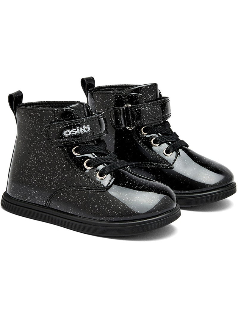 Baskets Conguitos Glitter Noir - Kiabi