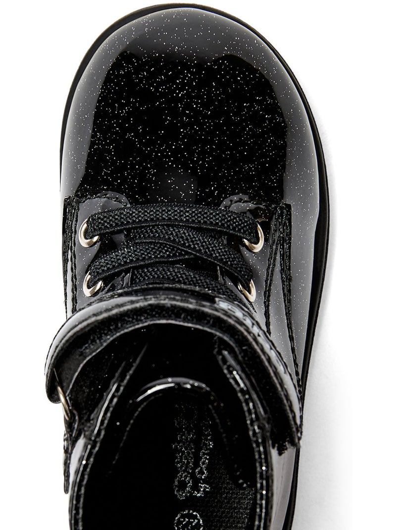 Baskets Conguitos Glitter Noir - Kiabi