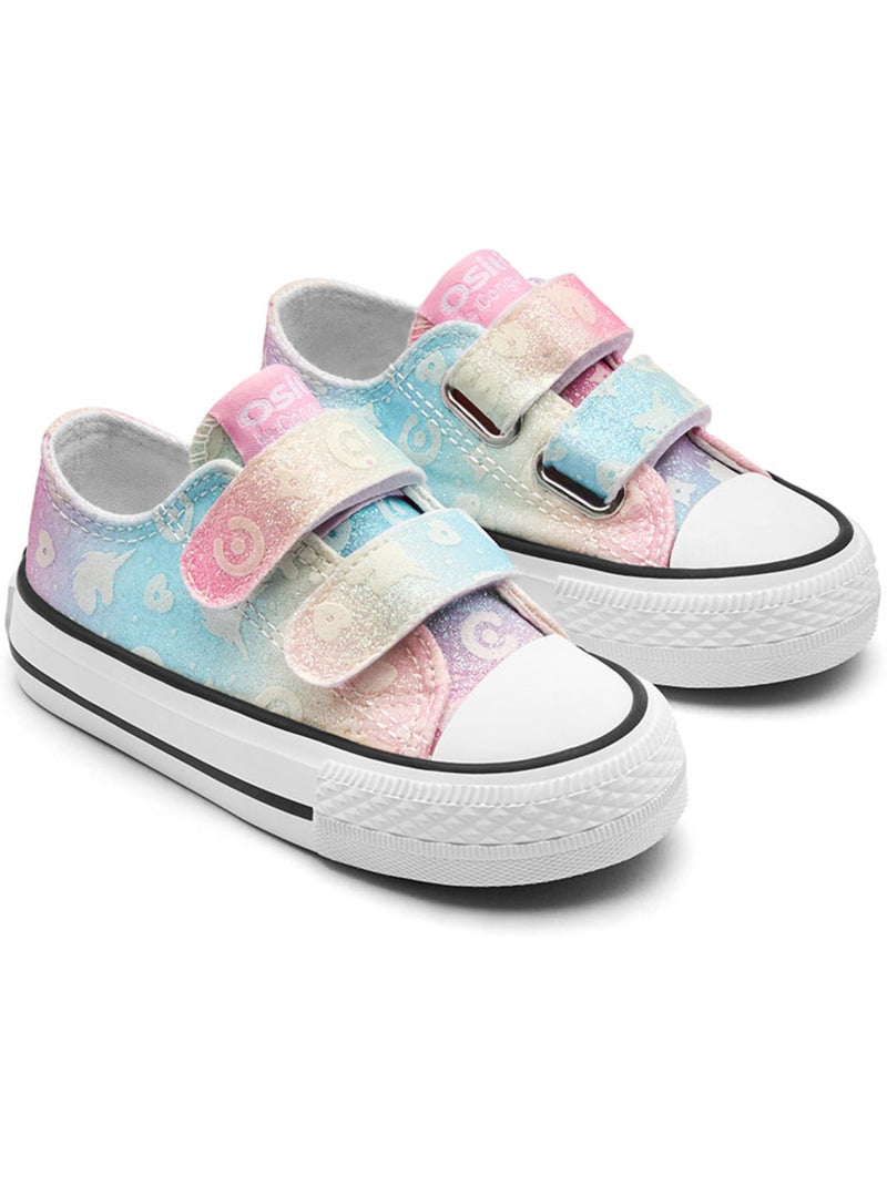 Baskets Conguitos Glitter Unicornio Bajas 2 Multicolore - Kiabi