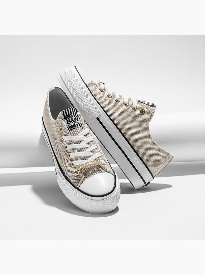 Baskets Conguitos Gold - Kiabi
