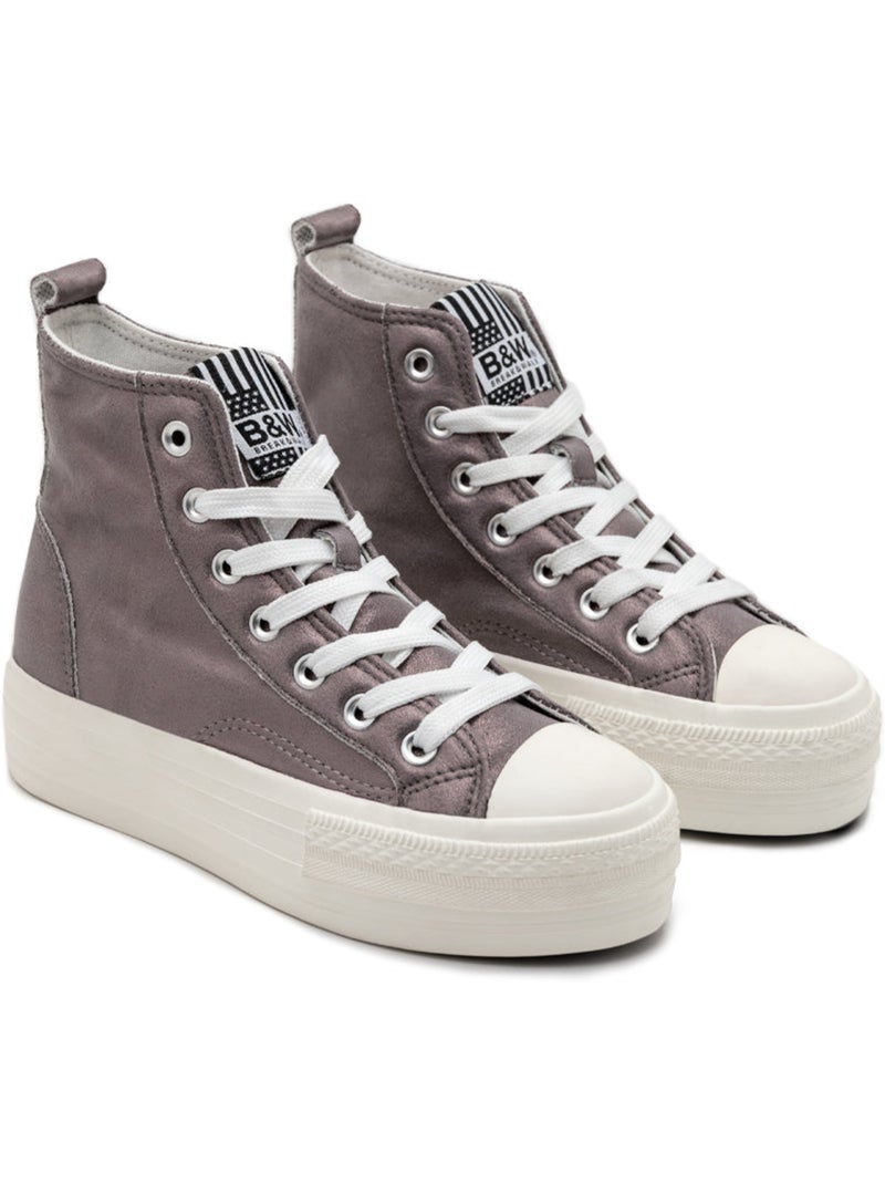 Baskets conguitos Gris - Kiabi