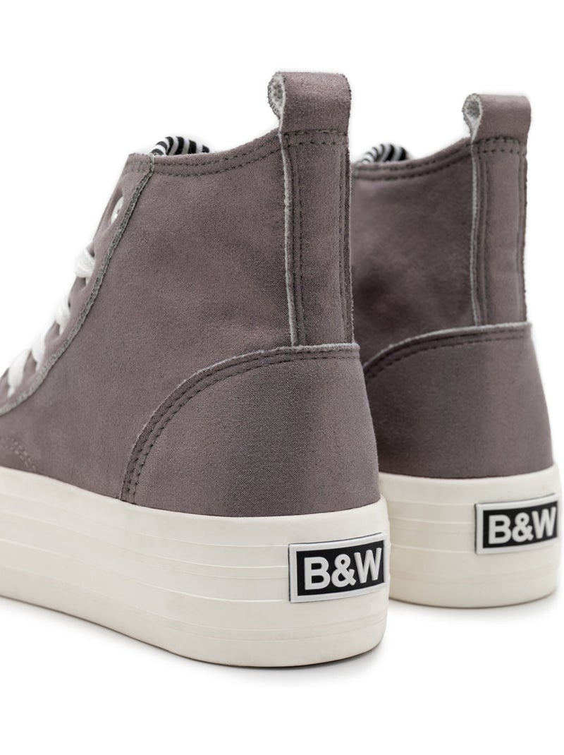 Baskets conguitos Gris - Kiabi