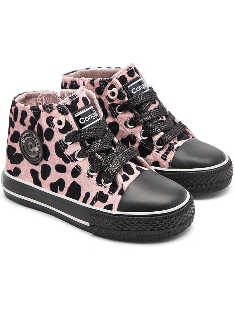 Baskets conguitos high altas 2 Rose - Kiabi