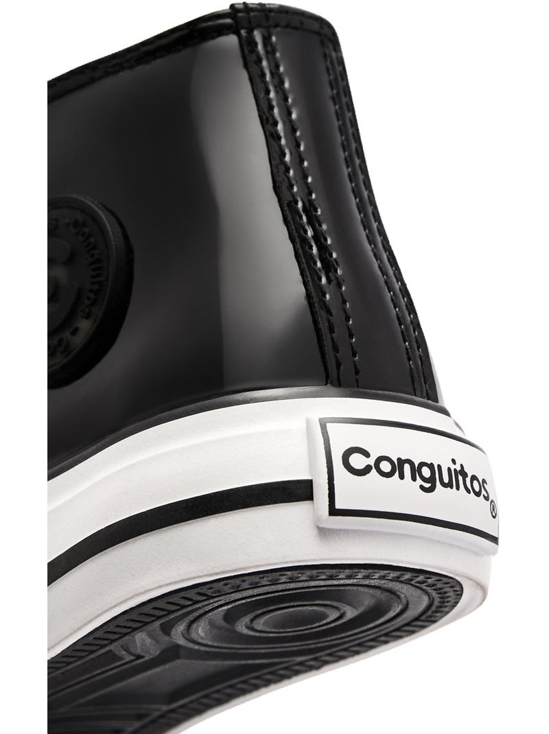 Baskets conguitos high altas 3 Noir Noir - Kiabi