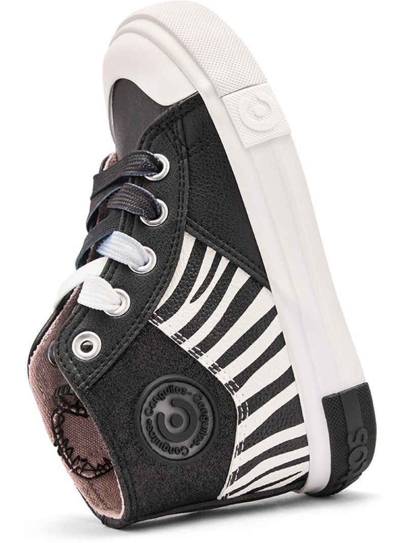 Baskets Conguitos High Altas Noir - Kiabi