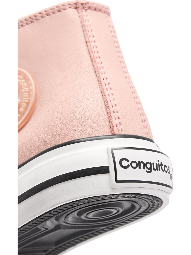Baskets Conguitos High Altas Rose - Kiabi