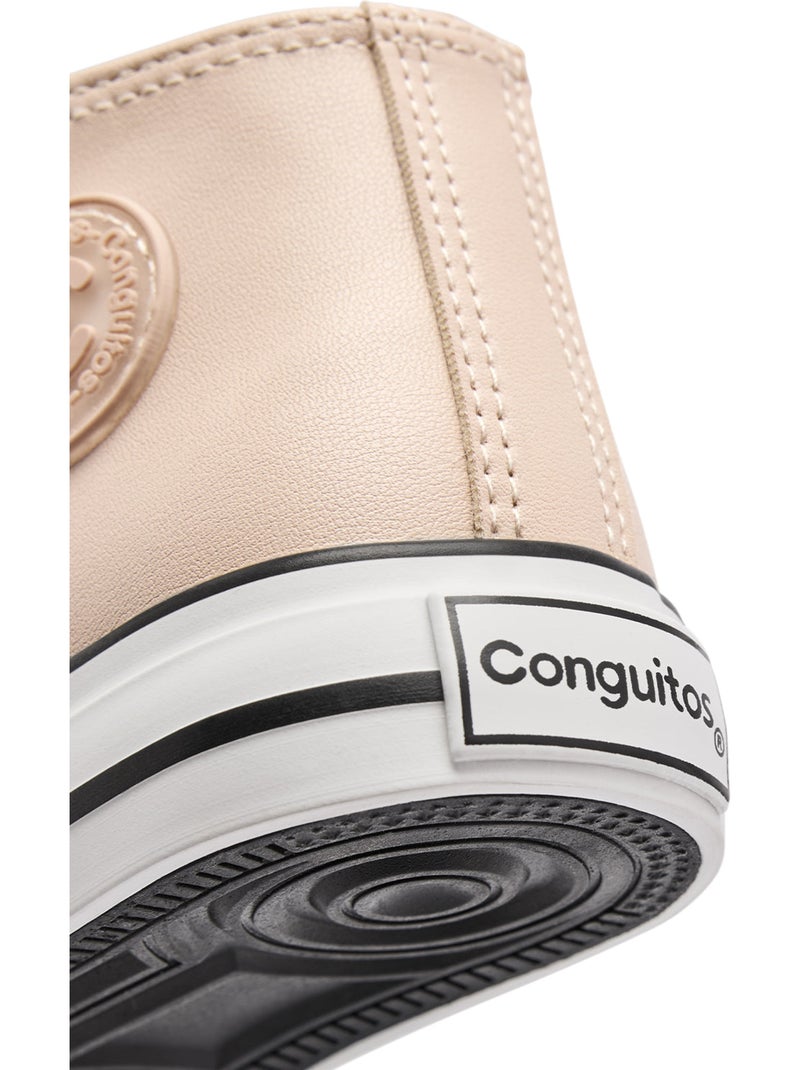 Baskets Conguitos High Beige - Kiabi
