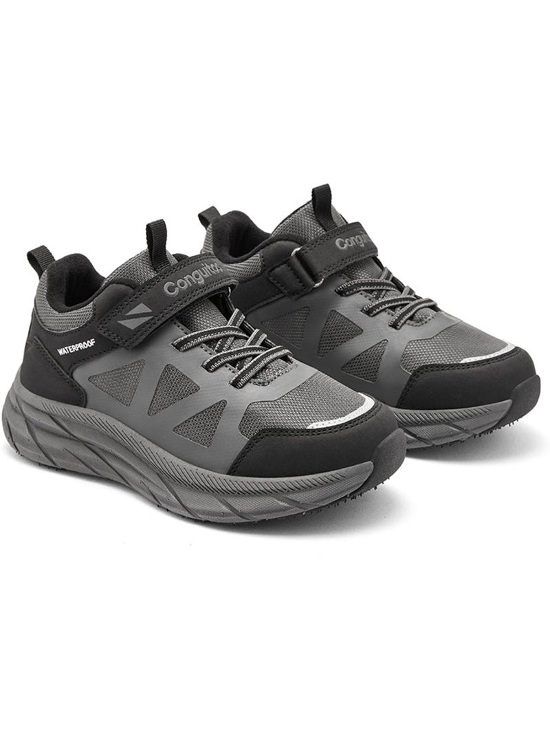 Baskets conguitos impermeables Gris - Kiabi