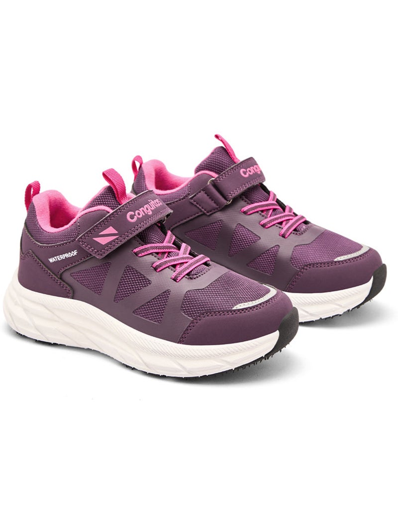 Baskets conguitos impermeables Mauve lilas - Kiabi