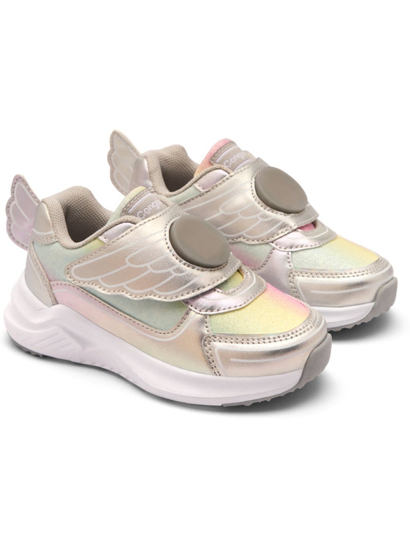 Baskets conguitos luces Argent - Kiabi