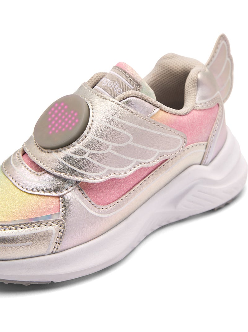 Baskets conguitos luces Argent - Kiabi