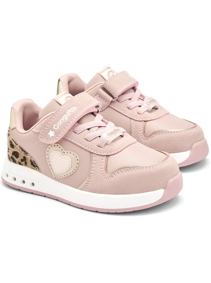 Baskets conguitos luces barefoot Rose - Kiabi