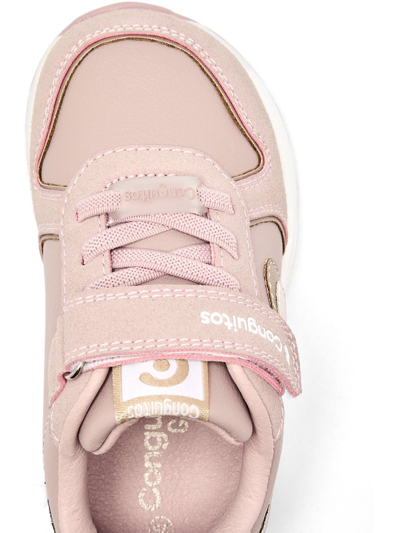 Baskets conguitos luces barefoot Rose - Kiabi