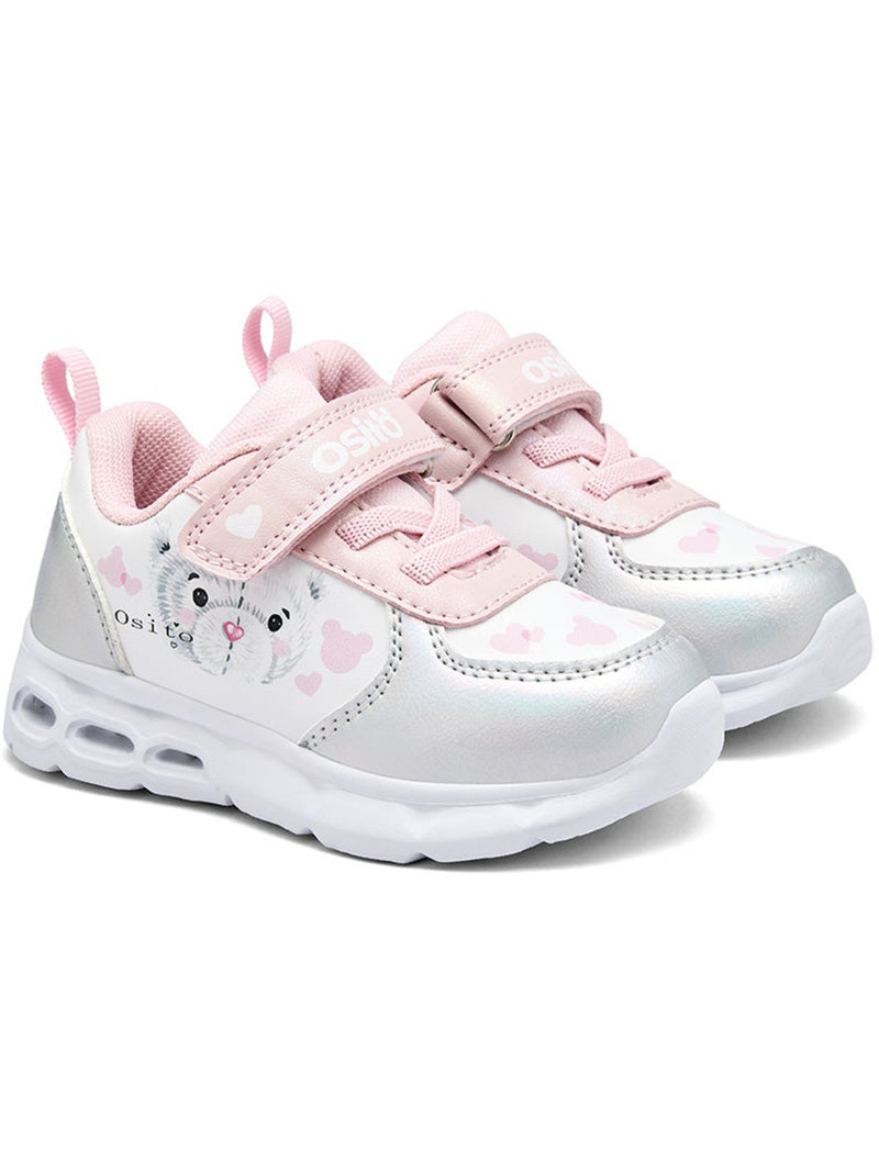 Baskets conguitos luces Blanc - Kiabi