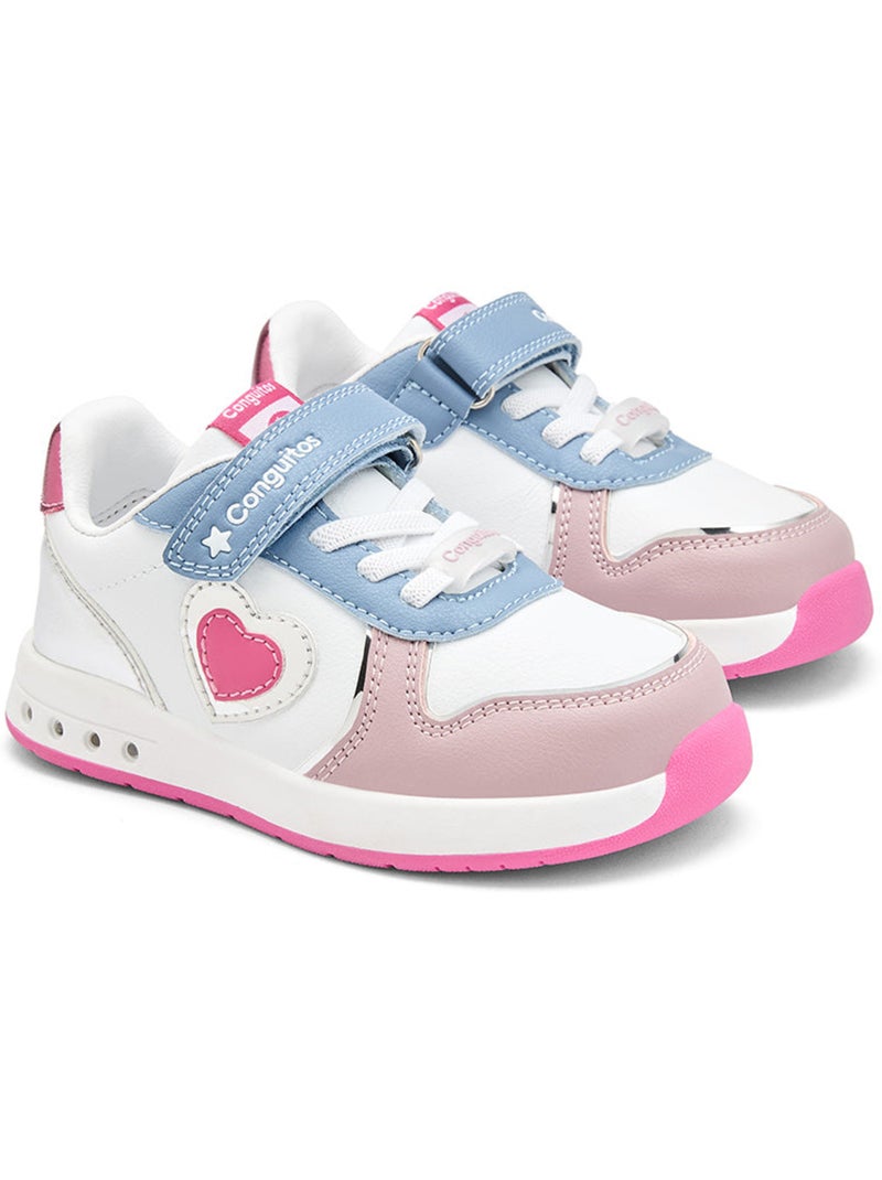 Baskets Conguitos Luces Corazón Barefoot Goflex Multicolore - Kiabi