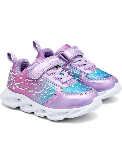 Baskets Conguitos Luces Unicornio - Kiabi