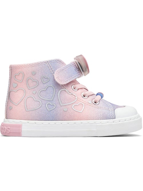 Baskets conguitos purpurina luces - Kiabi