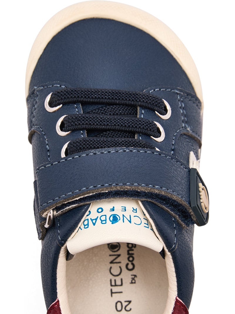 Baskets conguitos tecnobaby bebés Bleu marine - Kiabi