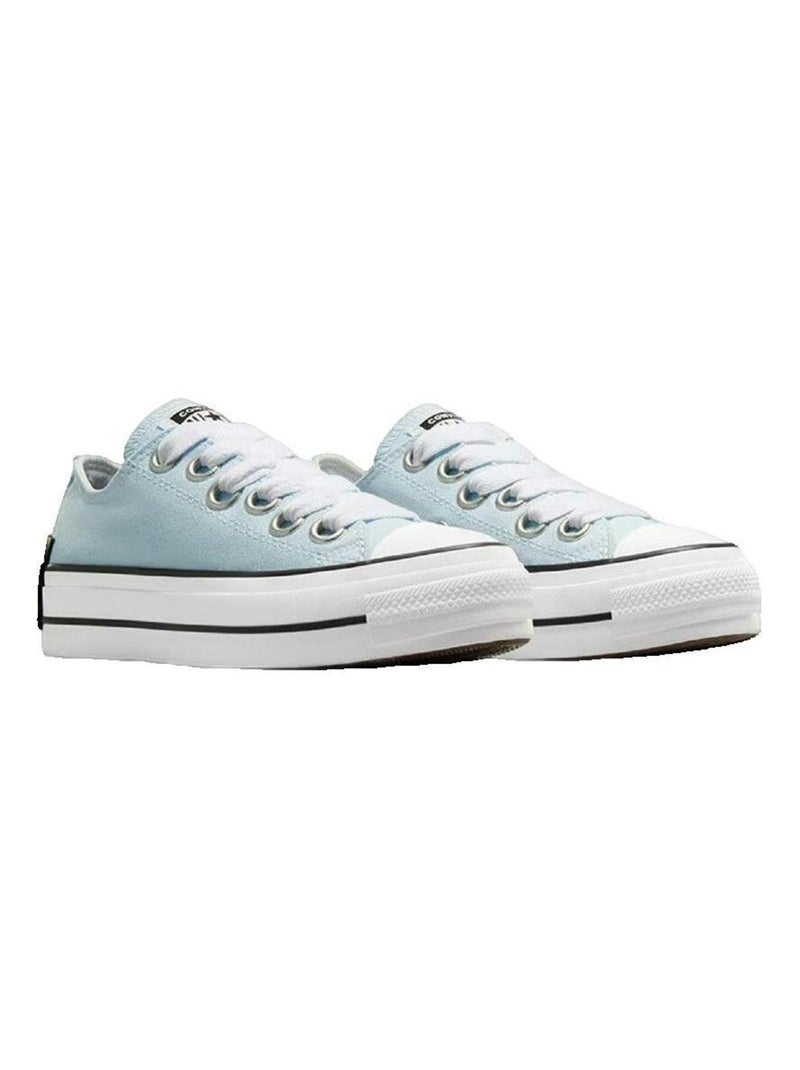 Baskets Converse Chuck Taylor All Star Lift Platform toile Converse Bleu - Kiabi